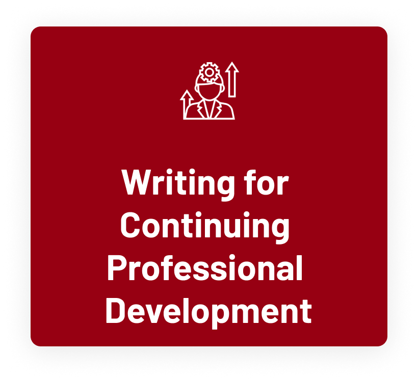 writing for continuing professional development